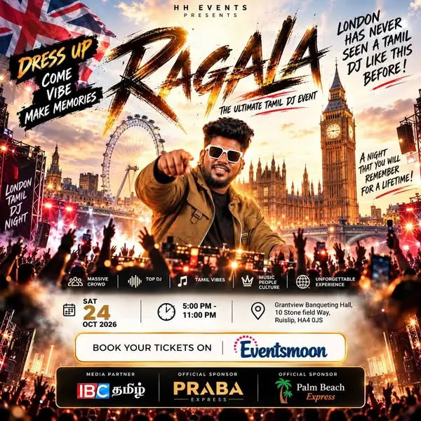 Ragala: The Ultimate Tamil DJ Event